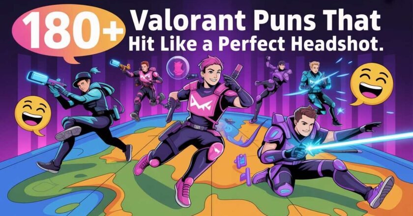 180 + Valorant Puns That Hit Like a Perfect Headshot