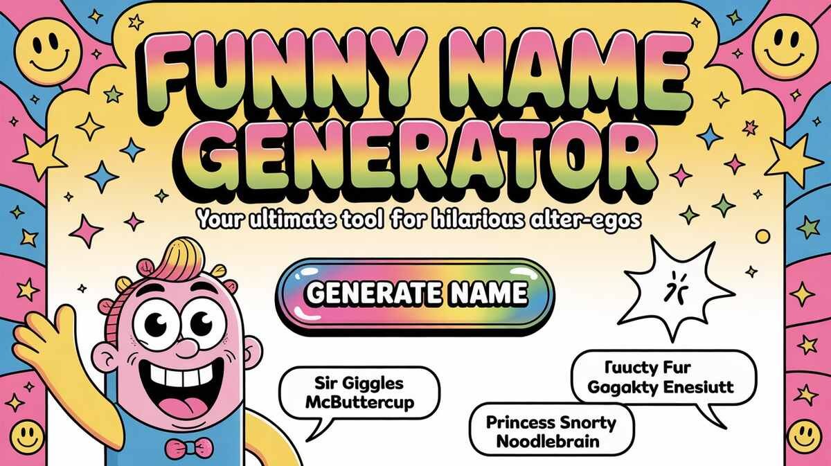 Funny Name Generator: Create Hilarious Identity & Roast Cards