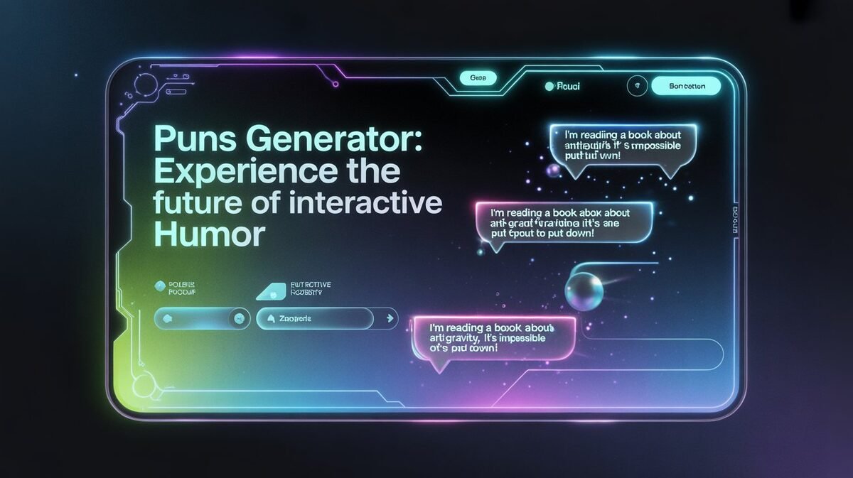 Pun Generator: Instant Hilarious & Smart Wordplay Too