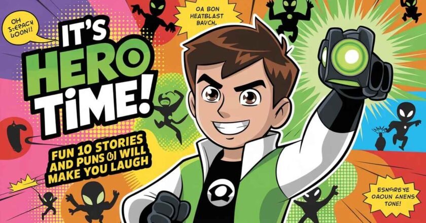 Title: It’s Hero Time! Fun Ben 10 Stories and Puns That Will Make You Laugh