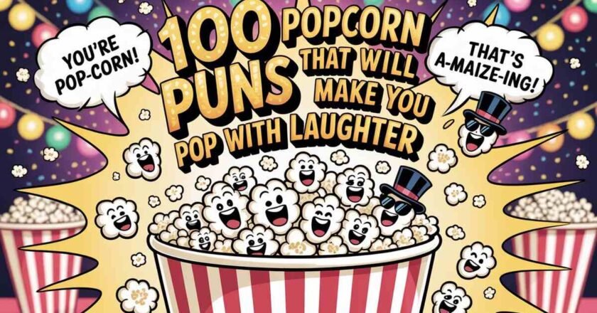 100 Popcorn Puns That Will Make You Pop With Laughter