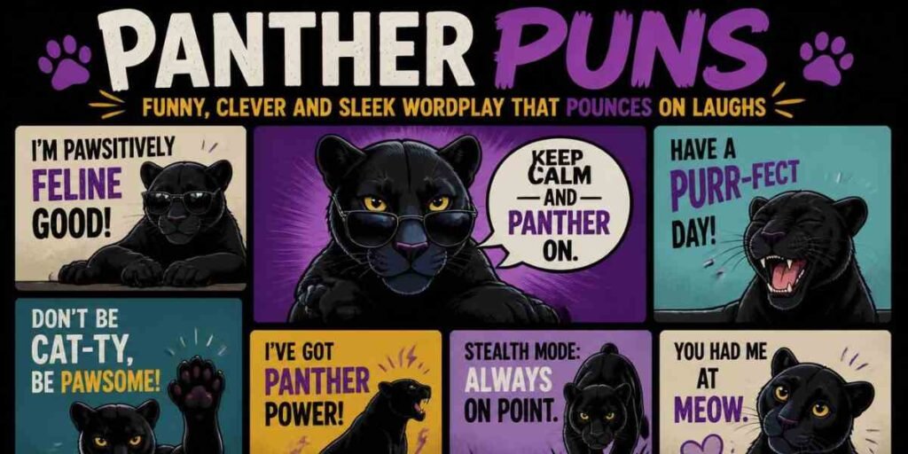 Panther Puns