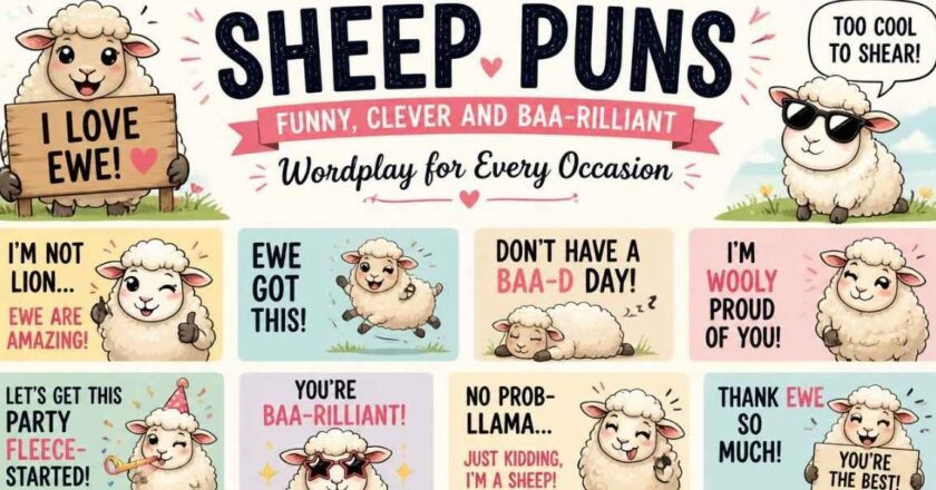 Sheep Puns 2026: Funny, Clever and Baa-rilliant Wordplay for Every Occasion