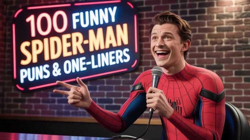 Tom Holland Jokes 100 Funny Spider-Man Puns & One-Liners - Tom Holland Jokes