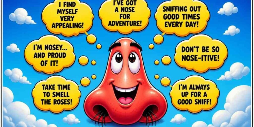 What Makes Nose Jokes 