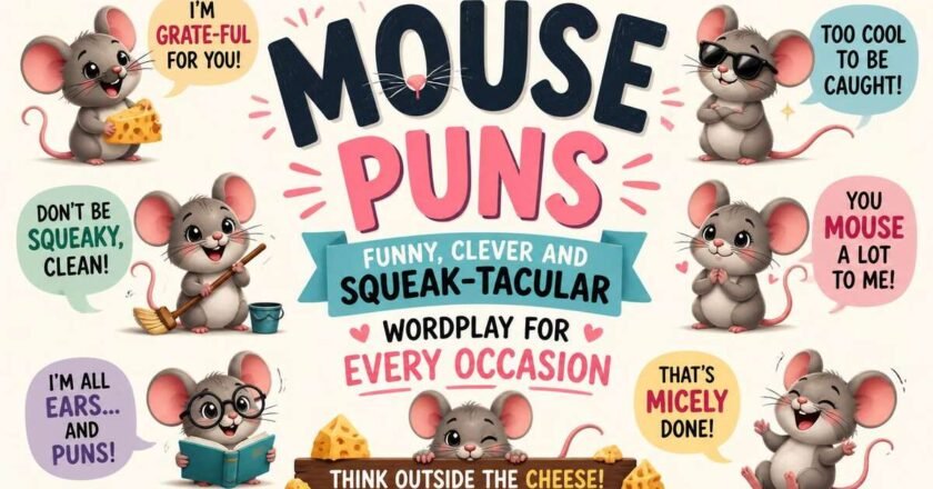 Mouse Puns: Funny, Clever and Squeak-tacular Wordplay for Every Occasion