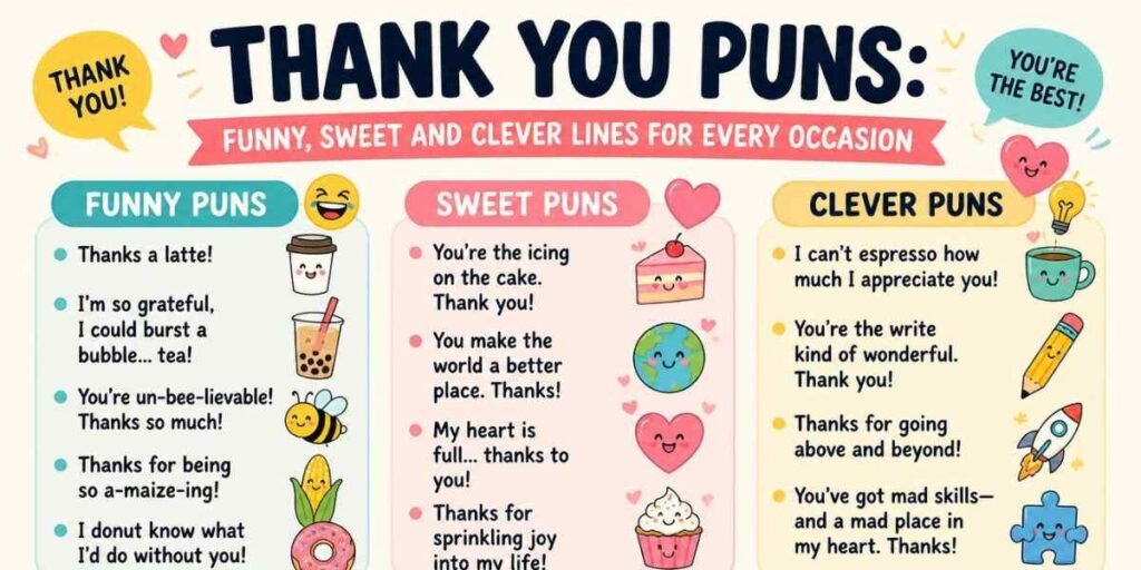 Thank You Puns