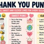 Thank You Puns: Funny, Sweet and Clever Lines for Every Occasion
