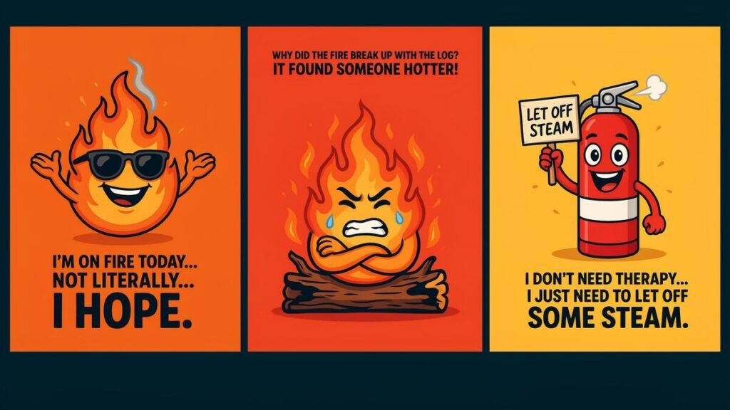 fire puns