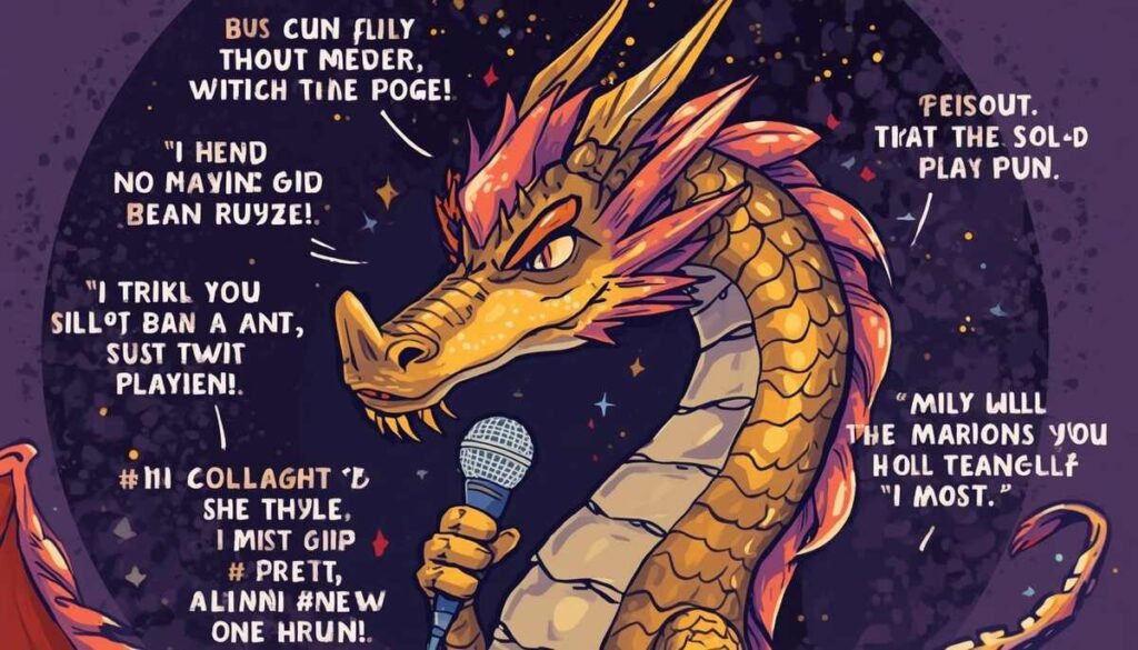 Dragon Puns One Liners for Adults