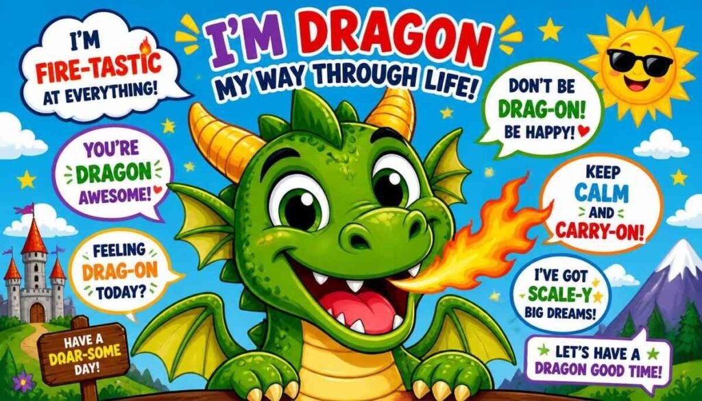 Dragon Puns for Kids