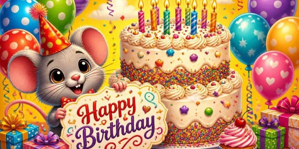 Happy Birthday Mouse Puns Worth Writing in a Card
