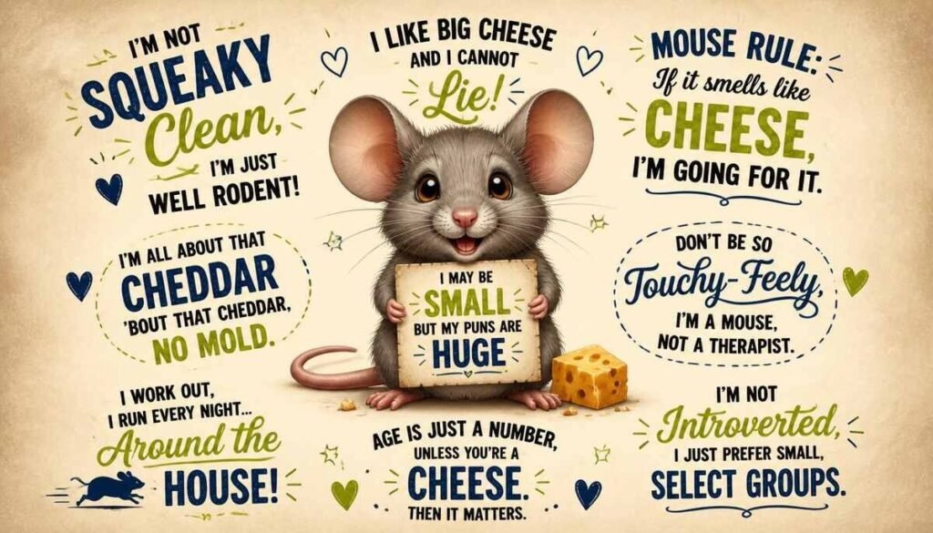 Dry and Clever Mouse Puns for Adults
