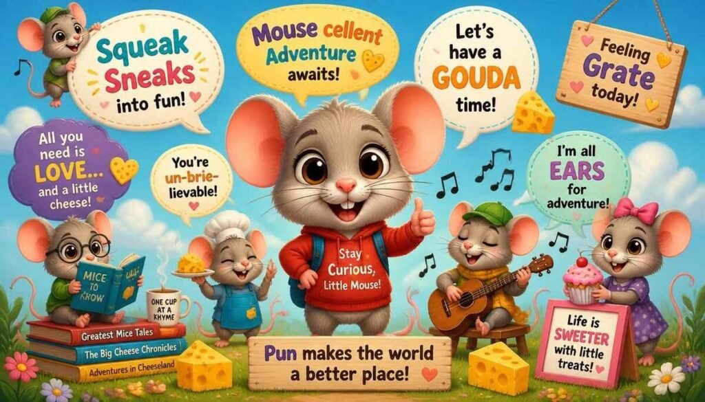 Kid Friendly Mouse Puns That Are Easy to Remember
