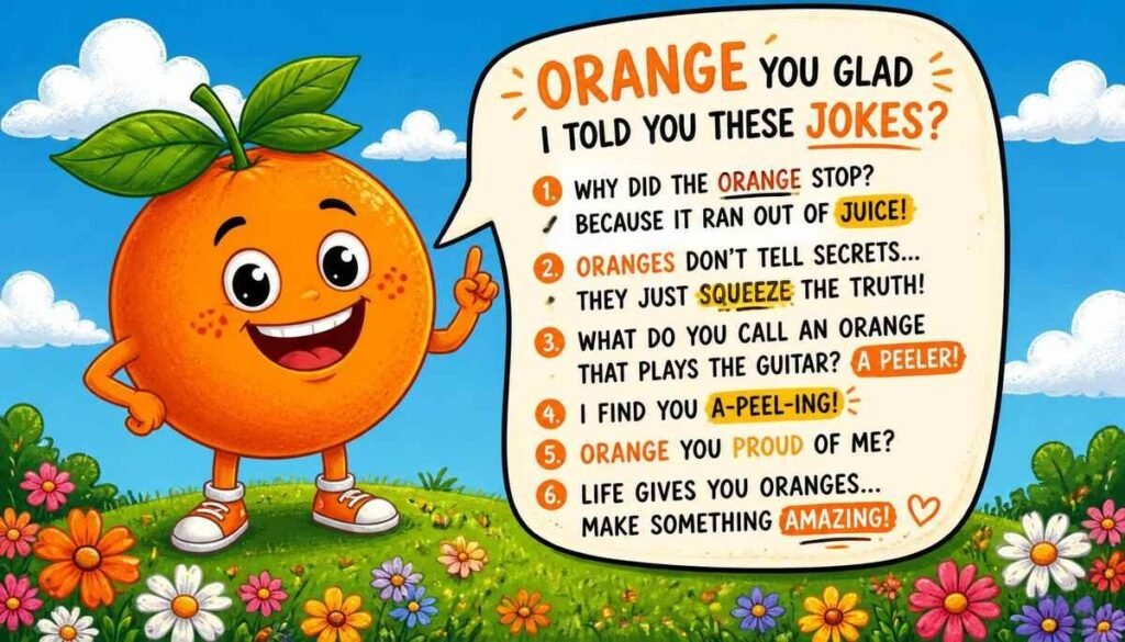Sweet Orange Puns