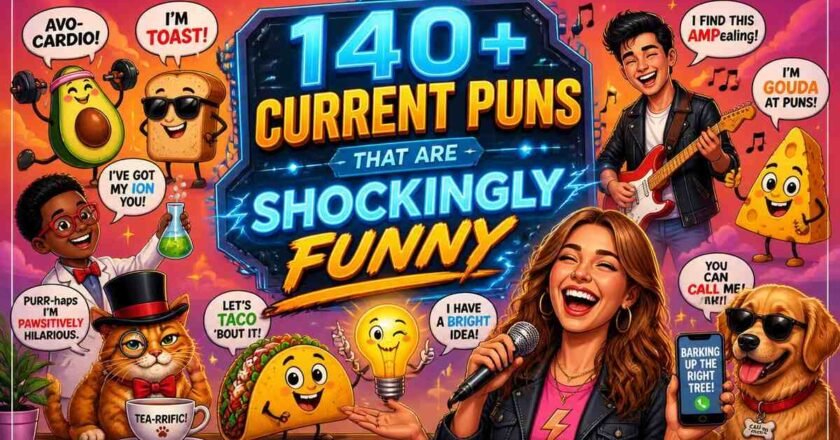 140+ Current Puns That Are Shockingly Funny