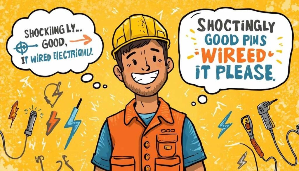 Electrician Current Puns