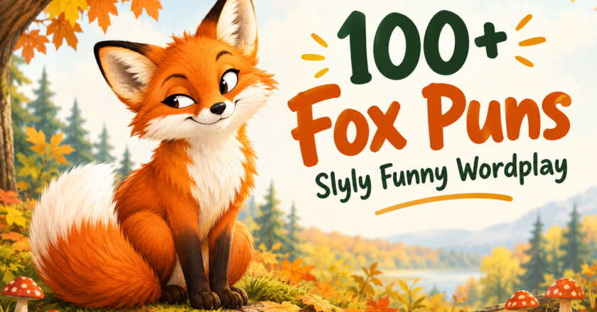 100+ Fox Puns That Are Slyly Funny and Full of Clever Wordplay