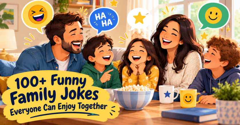 100+ Funny Family Jokes Everyone Can Enjoy Together