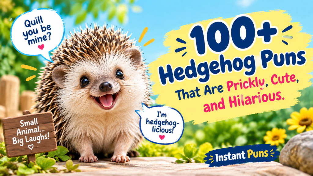 hedgehog-puns