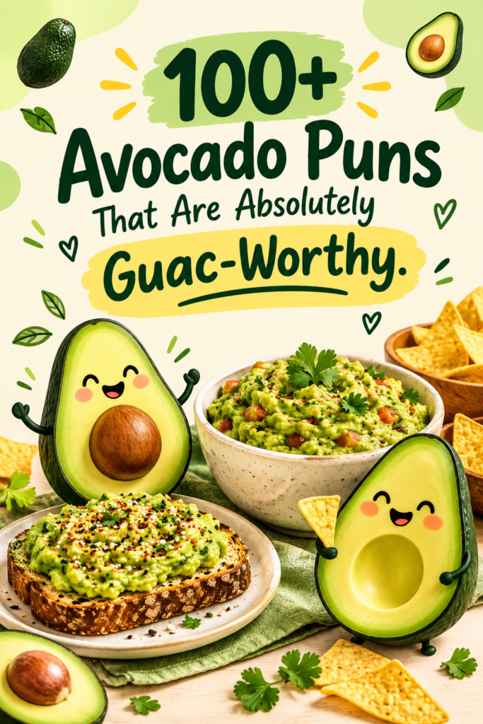 Avocado Puns
